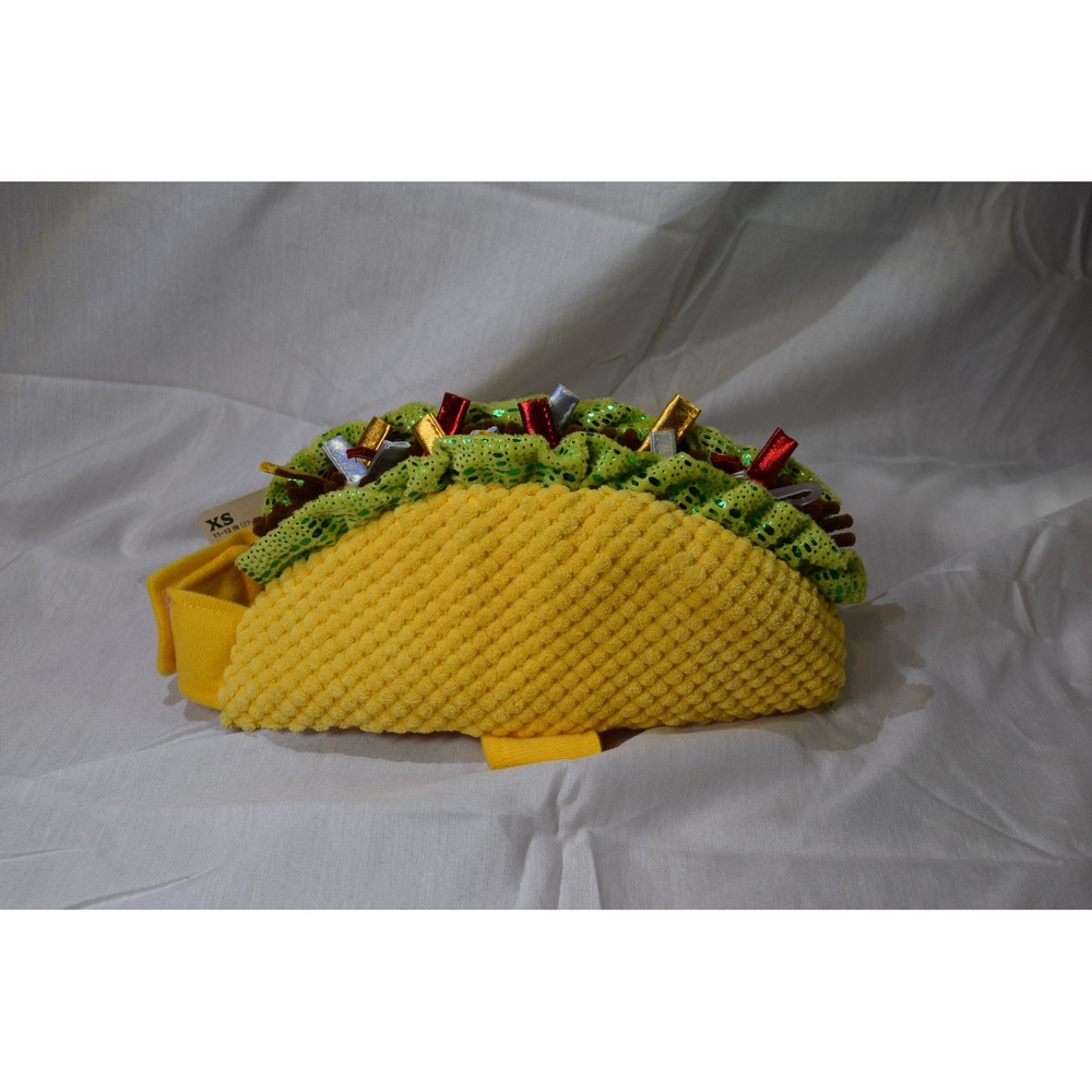 Bootique Tasty Taco Pet Costume XS Halloween Dog Cat‎ Small Animal